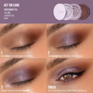 kaja eyeshadow beauty bento taro bubble tea