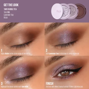 kaja eyeshadow beauty bento taro bubble tea