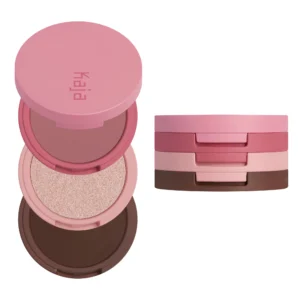 kaja play bento powder blush highlighter cream bronzer 25 dolce cappuccino 1