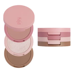 Kaja Play Bento Powder Blush & Highlighter & Cream Bronzer #00 Suger Cookie