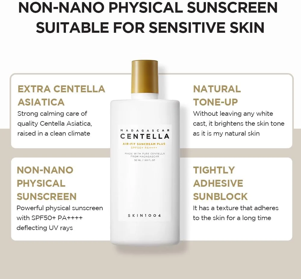 skin1004 madagascar centella air fit suncream plus 50ml 1